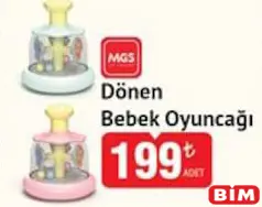 MGS OYUNCAK DÖNEN BEBEK OYUNCAĞI
